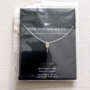 The Giving Keys Mini Key Necklace